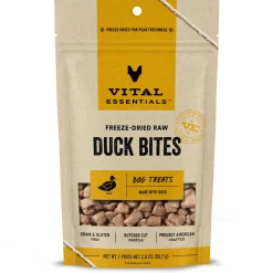 Freeze-Dried Raw Duck Bites Dog Treats