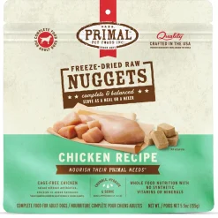 Freeze-Dried Raw Nuggets Chicken Recipe Adult Dog Food
