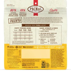 Freeze-Dried Raw Pronto Puppy Recipe Dog Food