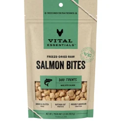 Freeze-Dried Raw Salmon Bites Dog Treats