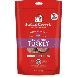 Freeze-Dried Raw Tantalizing Turkey Dinner Patties Dog Food