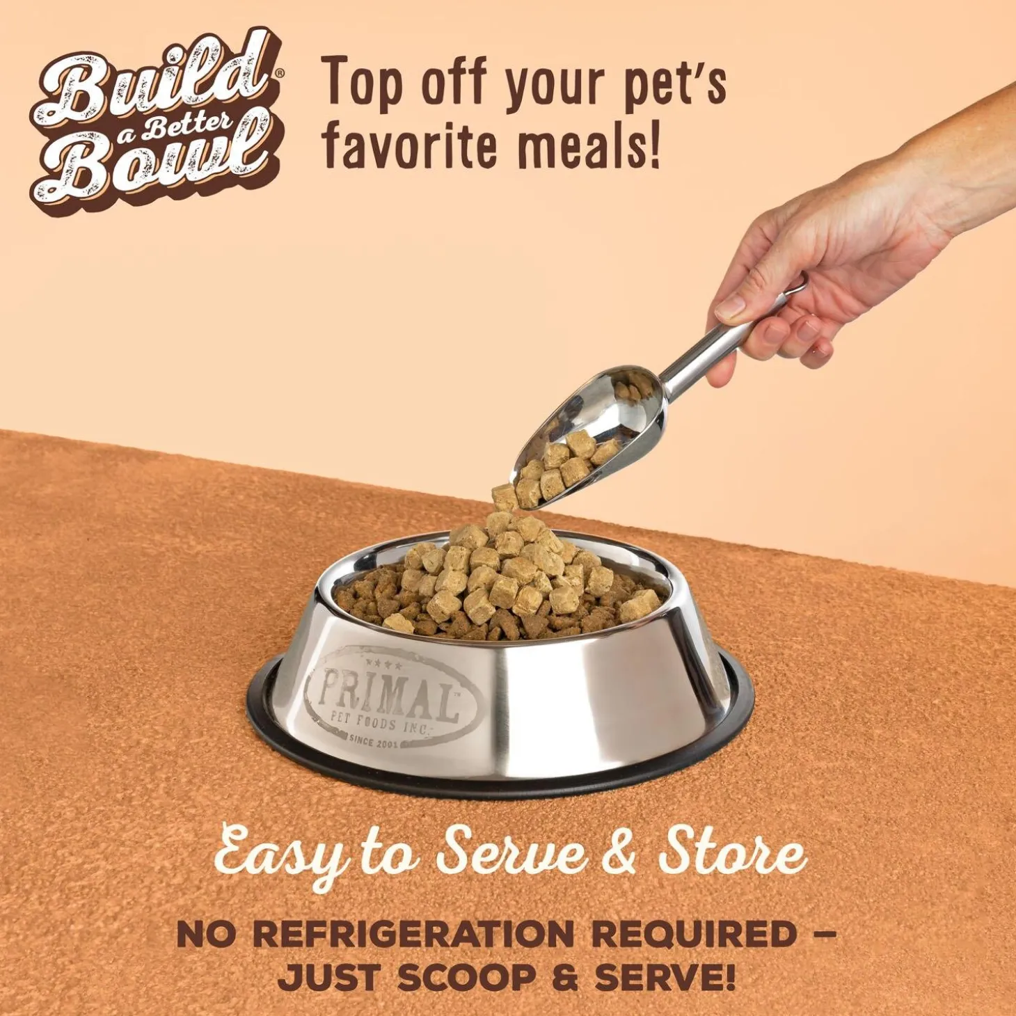 Freeze-Dried Raw Toppers Cupboard Cuts Pork Recipe Dog & Cat Food