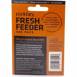 Fresh Feeder Vac Pack Dubia Roaches Reptile Food