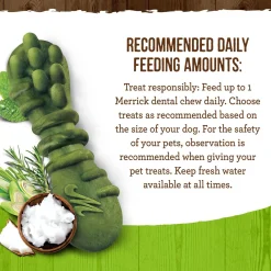 Fresh Kisses Double-Brush Coconut & Botanical Oils X-Small Breed Dog Treats