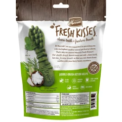 Fresh Kisses Double-Brush Coconut & Botanical Oils Large Breed Dog Treats