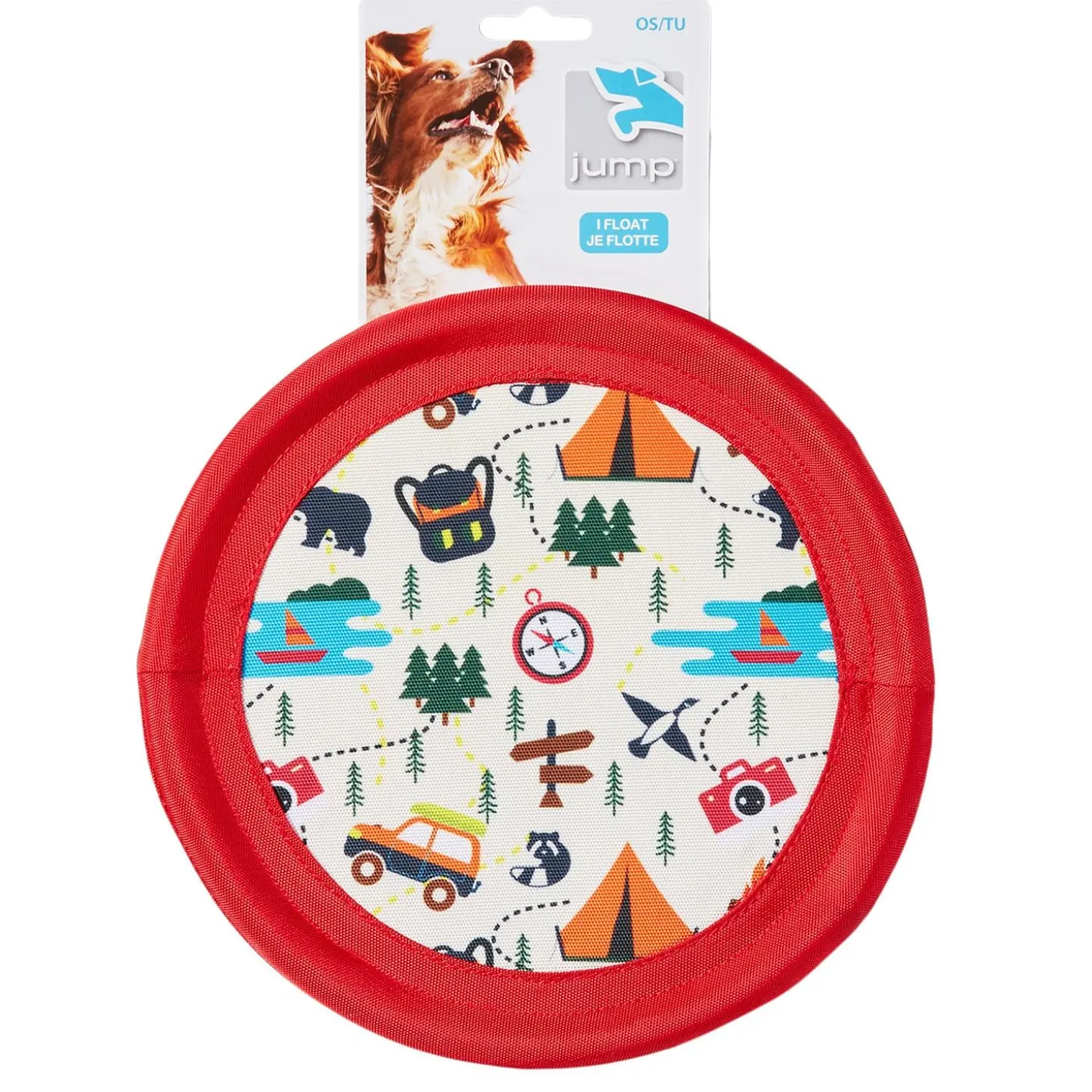Frisbee Floating Dog Toy
