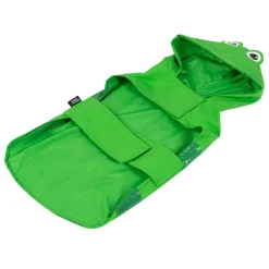 Frog Print Green Raincoat