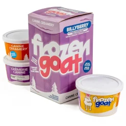 Frozen Goat Billyberry Dog Treats