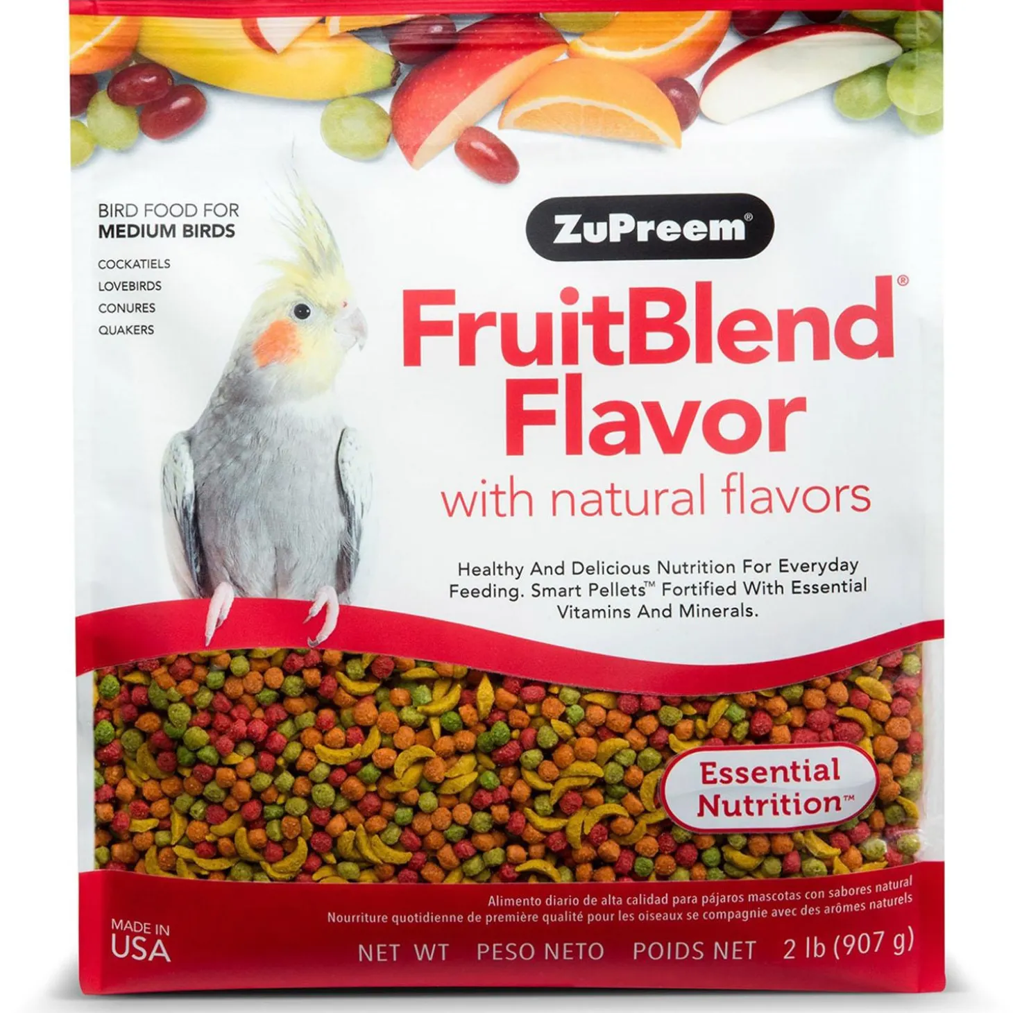 FruitBlend Flavour Medium Bird Food
