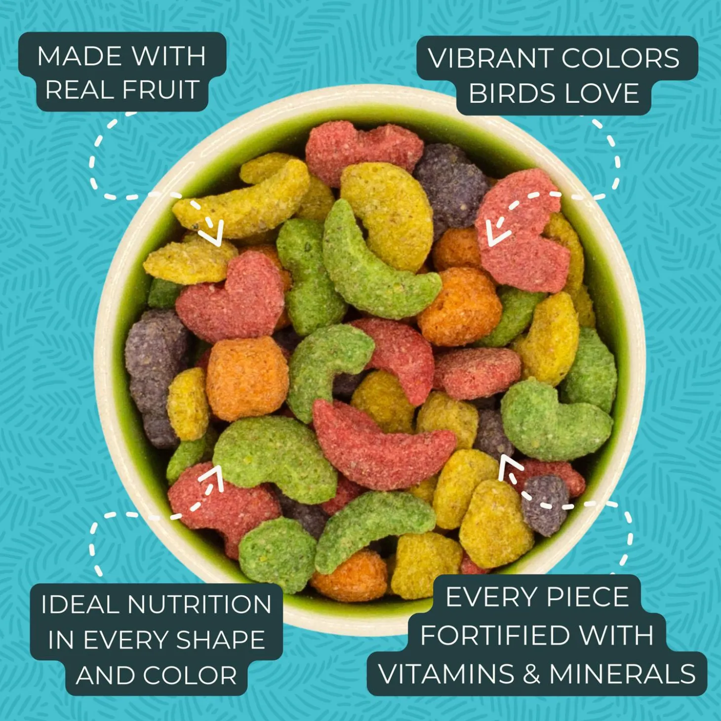 FruitBlend Flavour Medium Bird Food