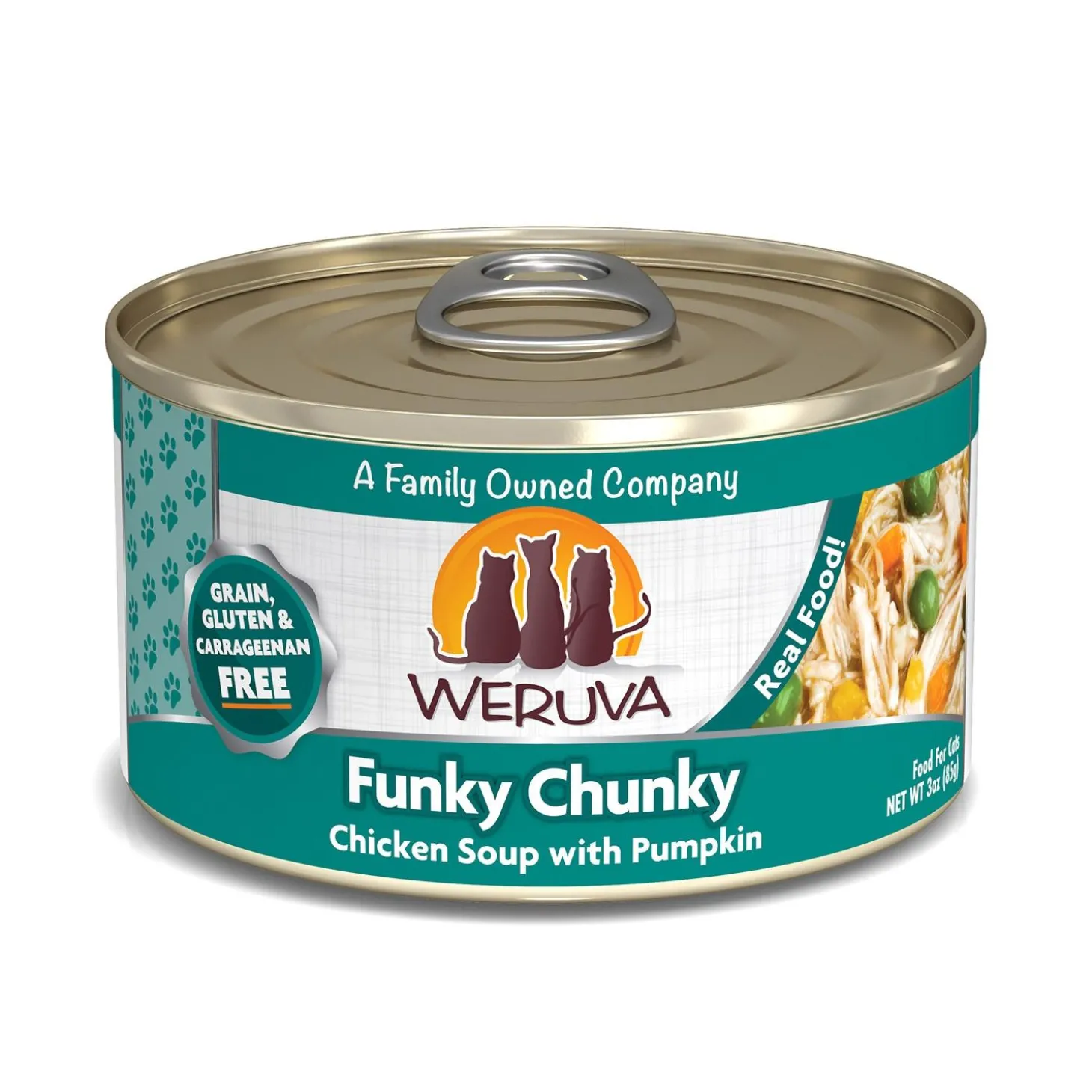 Funky Chunky Chicken Soup with Pumpkin Adult Cat Food