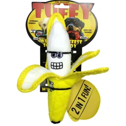 Funny Food Banana 2 In 1 Dog Toy