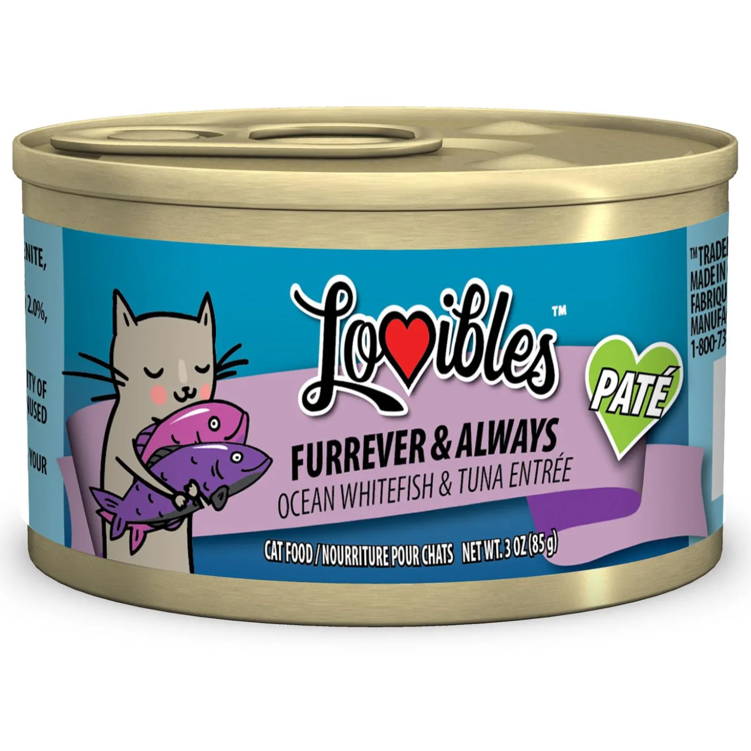 Furrever & Always Whitefish & Tuna Entree Cat Food