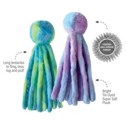Fuzzy Wuzzy Octopus Dog Toy