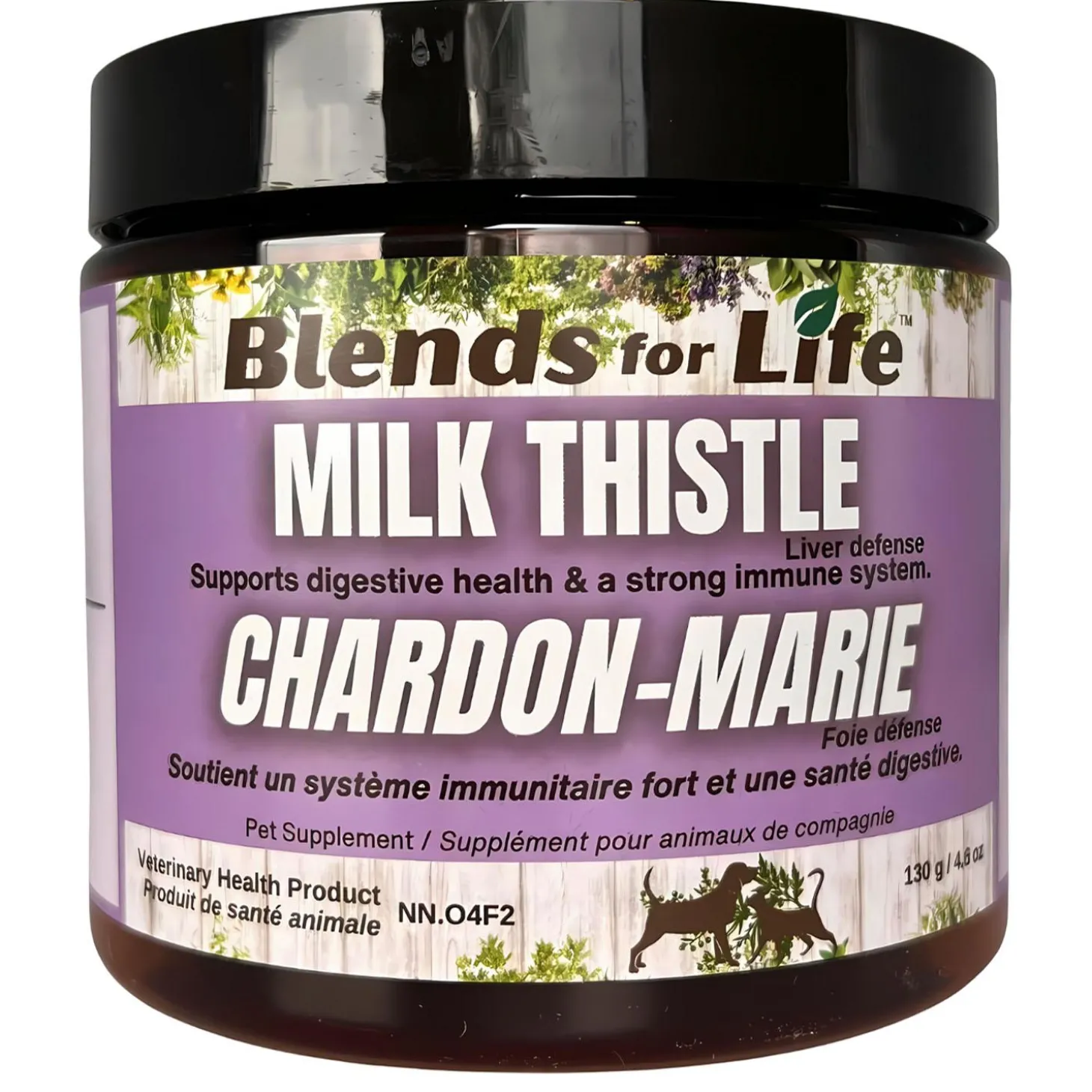 Garden of Greens Milk Thistle Liver Defense Pet Supplement