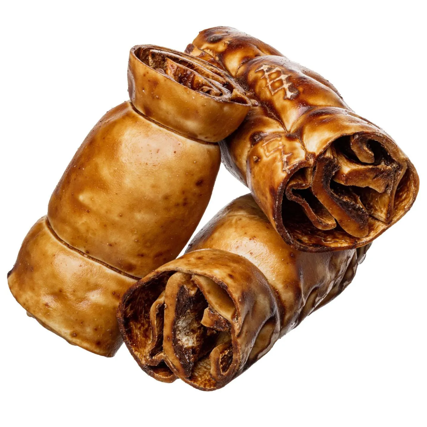 Glazed Beef Cheek Roll Bully Flavour Dog Treat