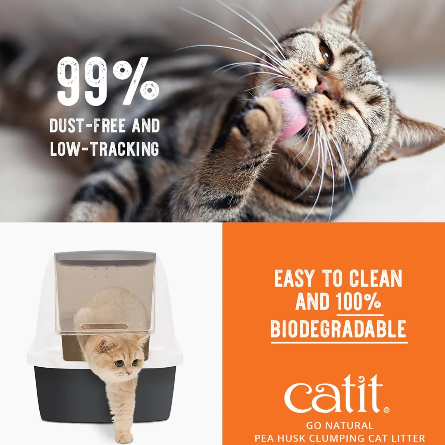 Go Natural Lavender-Scented Clumping Cat Litter