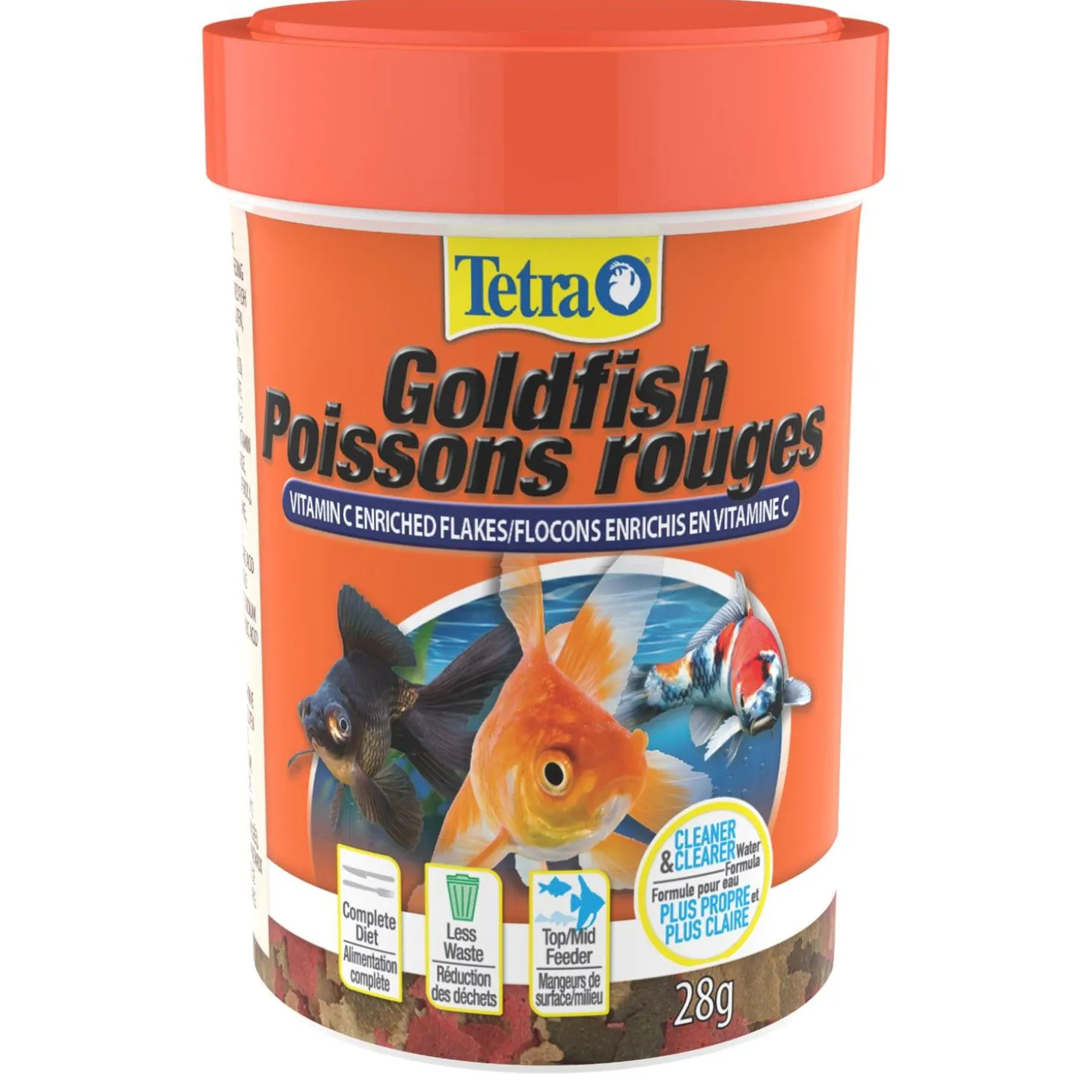 Goldfish Vitamin C Enriched Flakes Fish Food