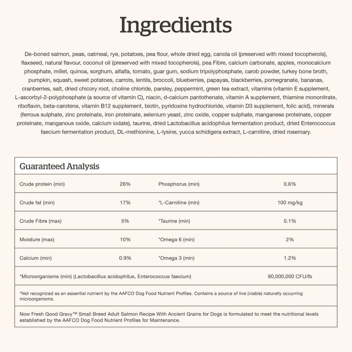 Good Gravy Salmon Coated in Bone Broth Small Breed Adult Dog Food