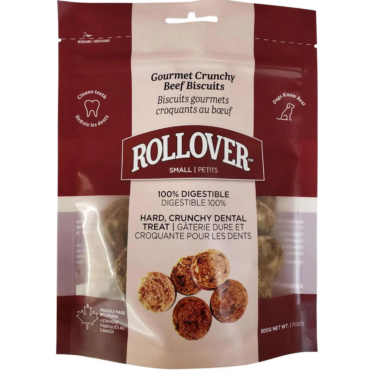 Gourmet Crunchy Small Beef Biscuits Dog Treats