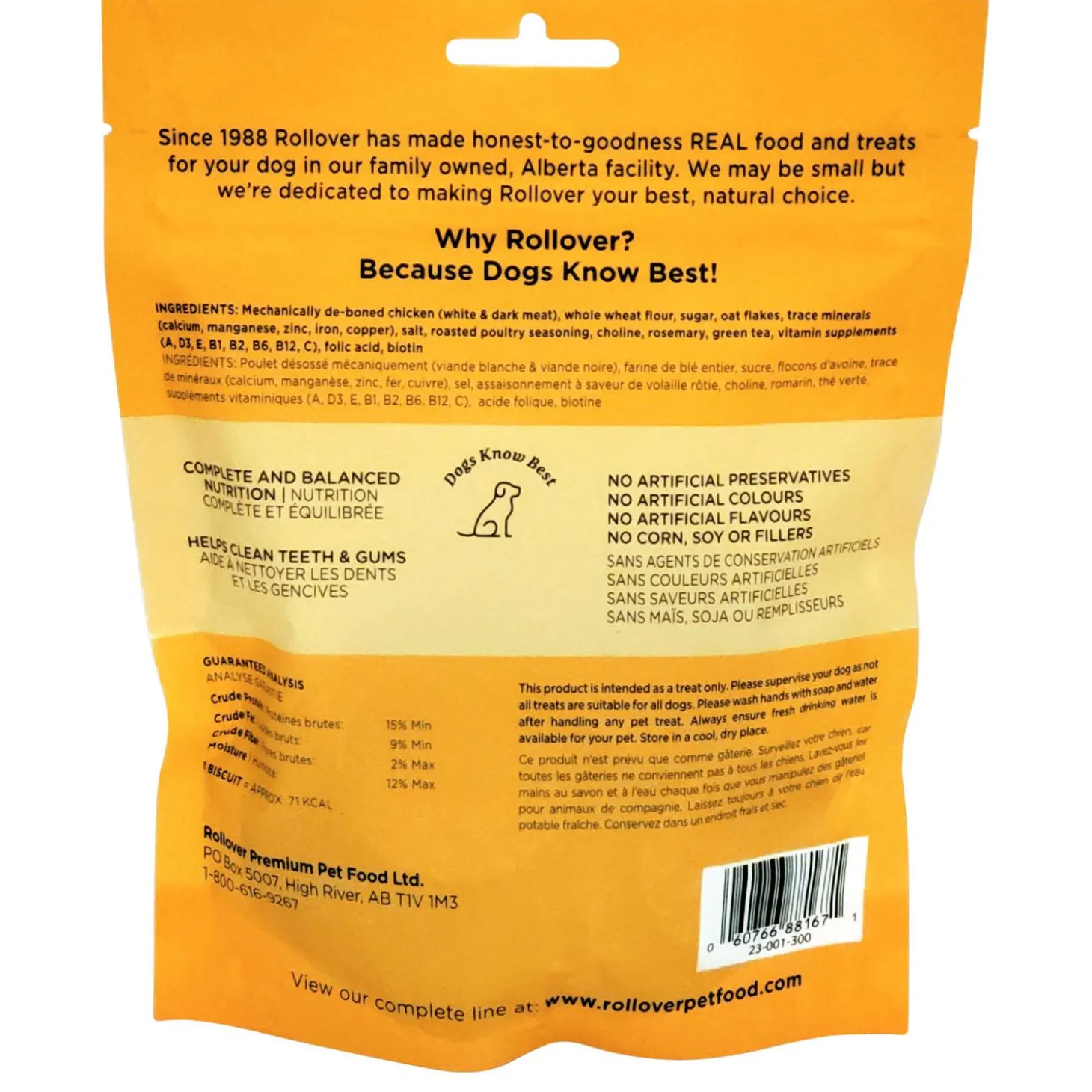 Gourmet Crunchy Small Chicken Biscuits Dog Treats