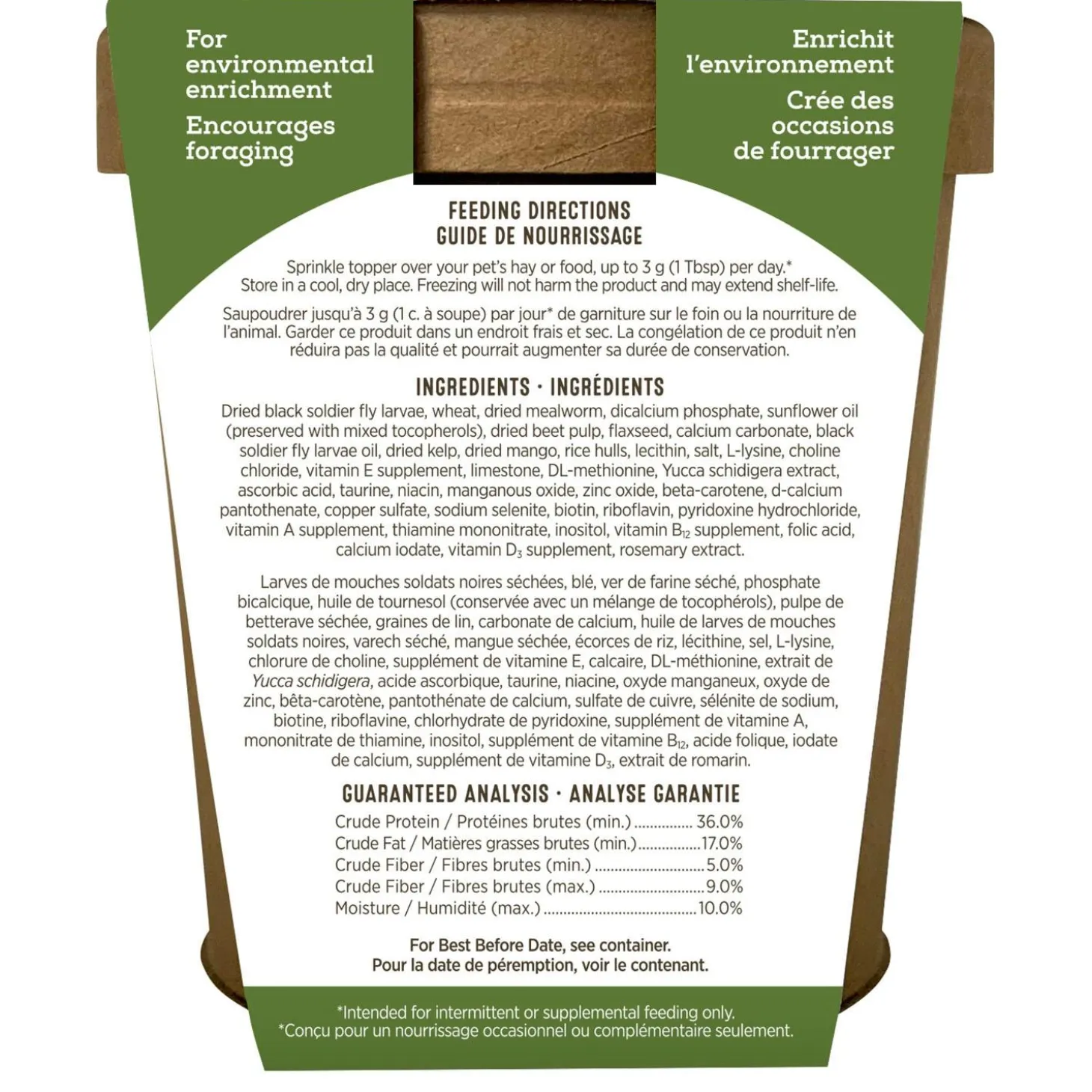 Gourmet Insect Toppers Small Animal Treats