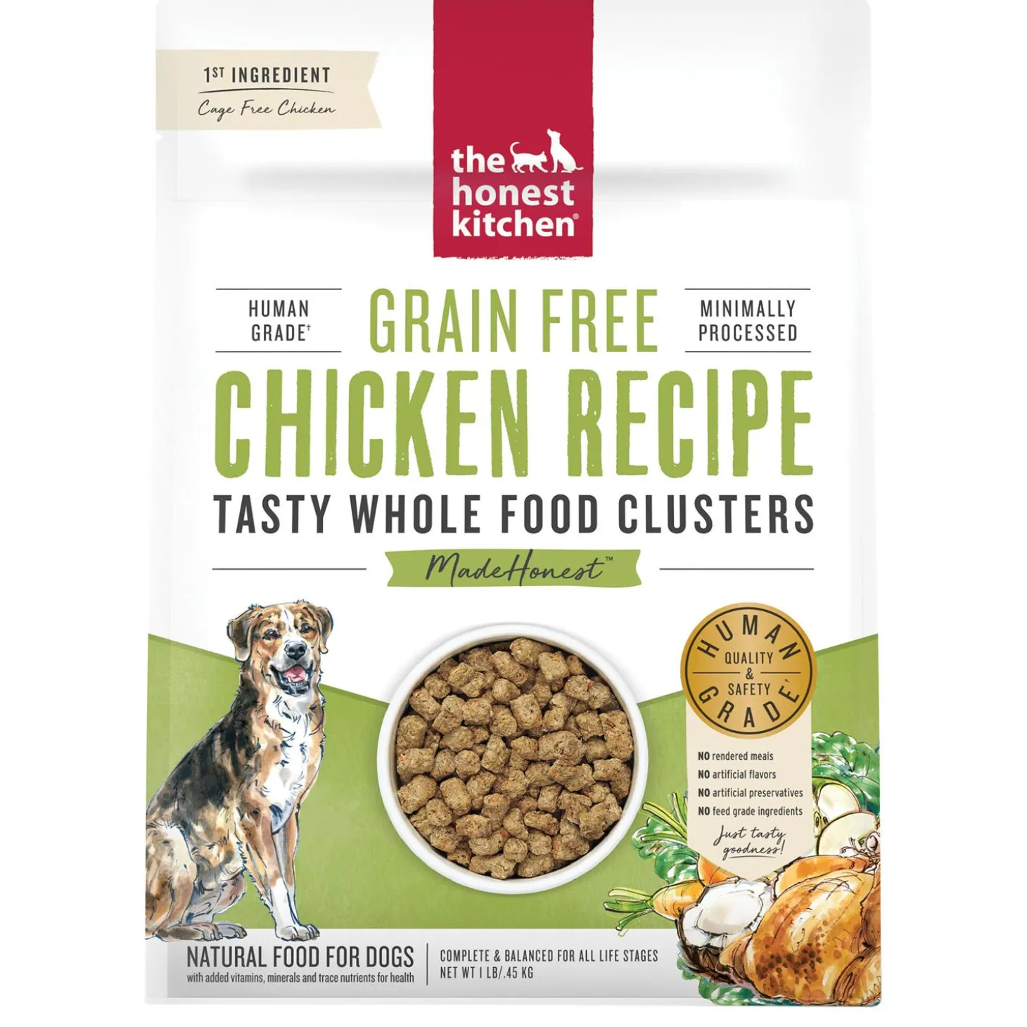 Grain Free Clusters Chicken Recipe Dog Food