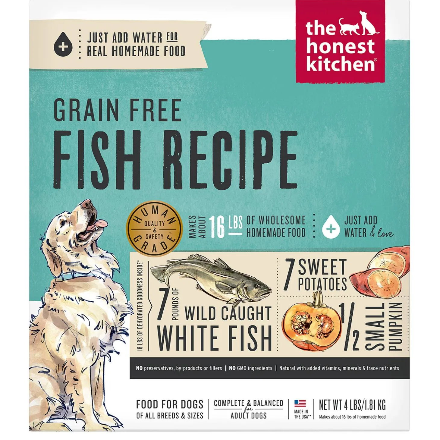 Grain Free Fish Recipe Adult Dog Food
