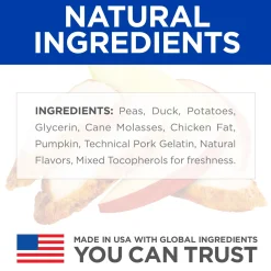 Grain Free Soft-Baked Naturals with Duck & Pumpkin Dog Treats