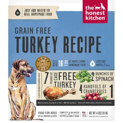 Grain Free Turkey Recipe Dog Food