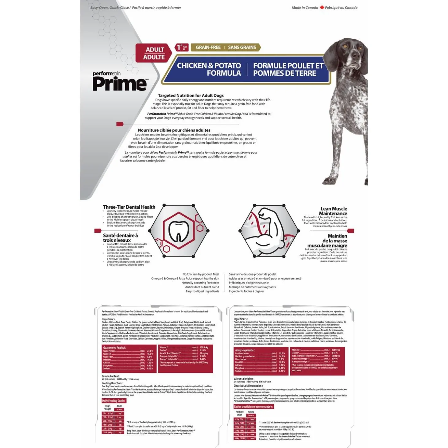 Grain-Free Chicken & Potato Formula Adult Dog Food