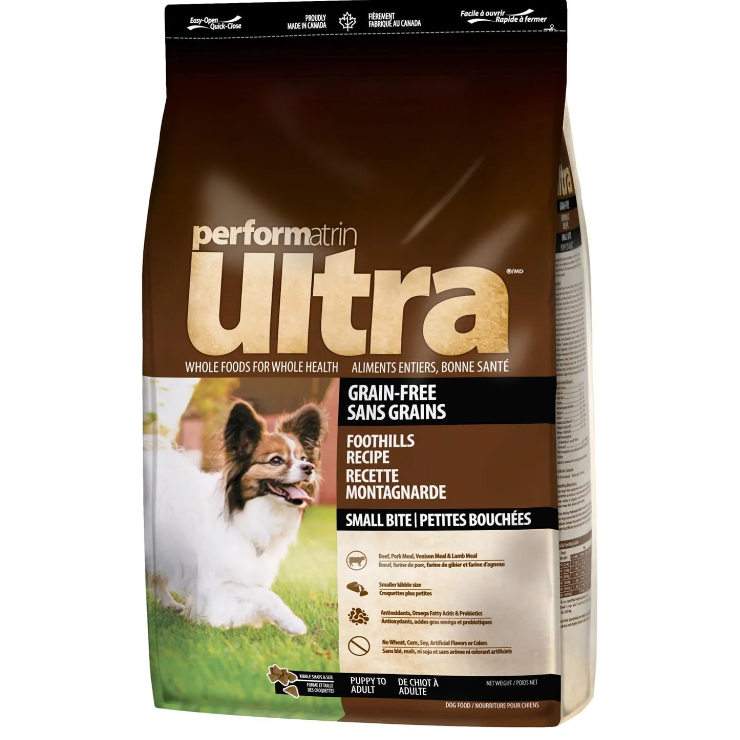 Grain-Free Foothills Recipe Small Bite Dog Food