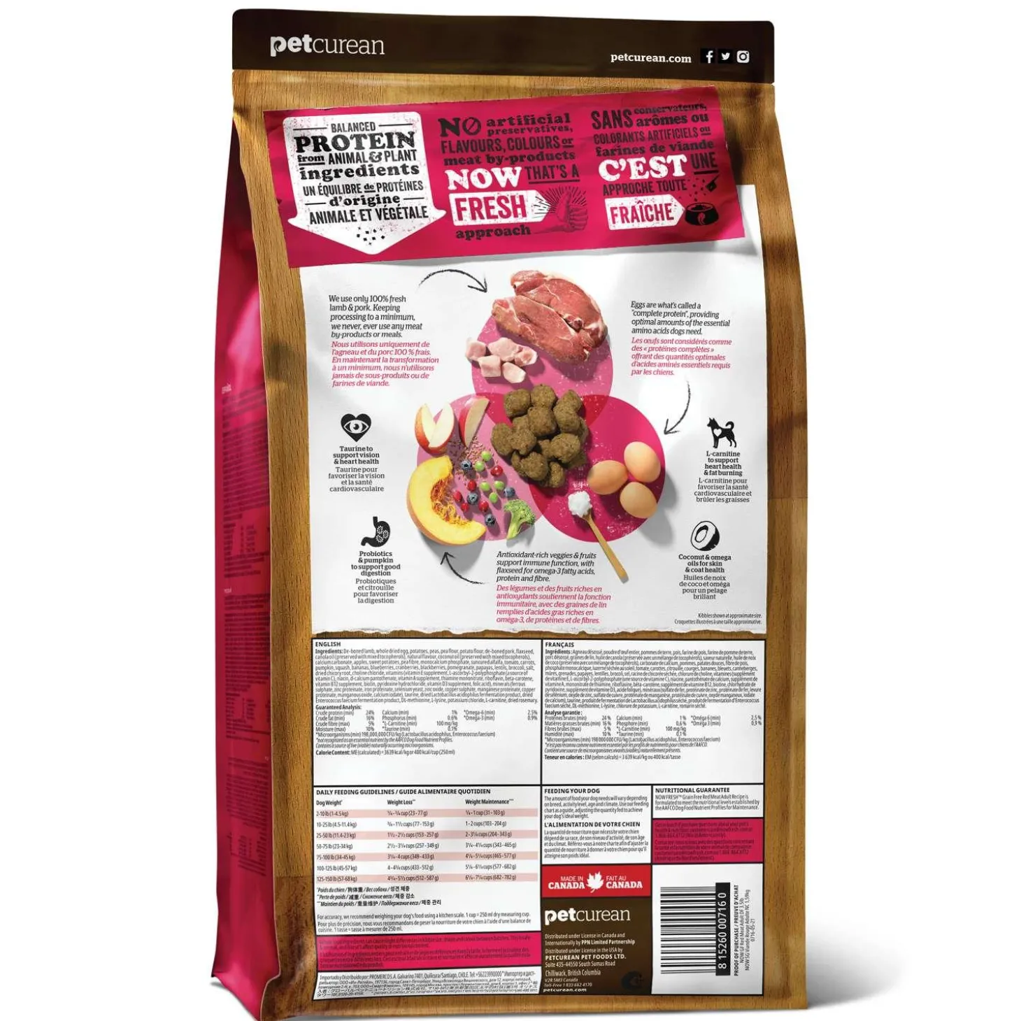 Grain-Free Lamb & Pork Recipe Adult Dog Food