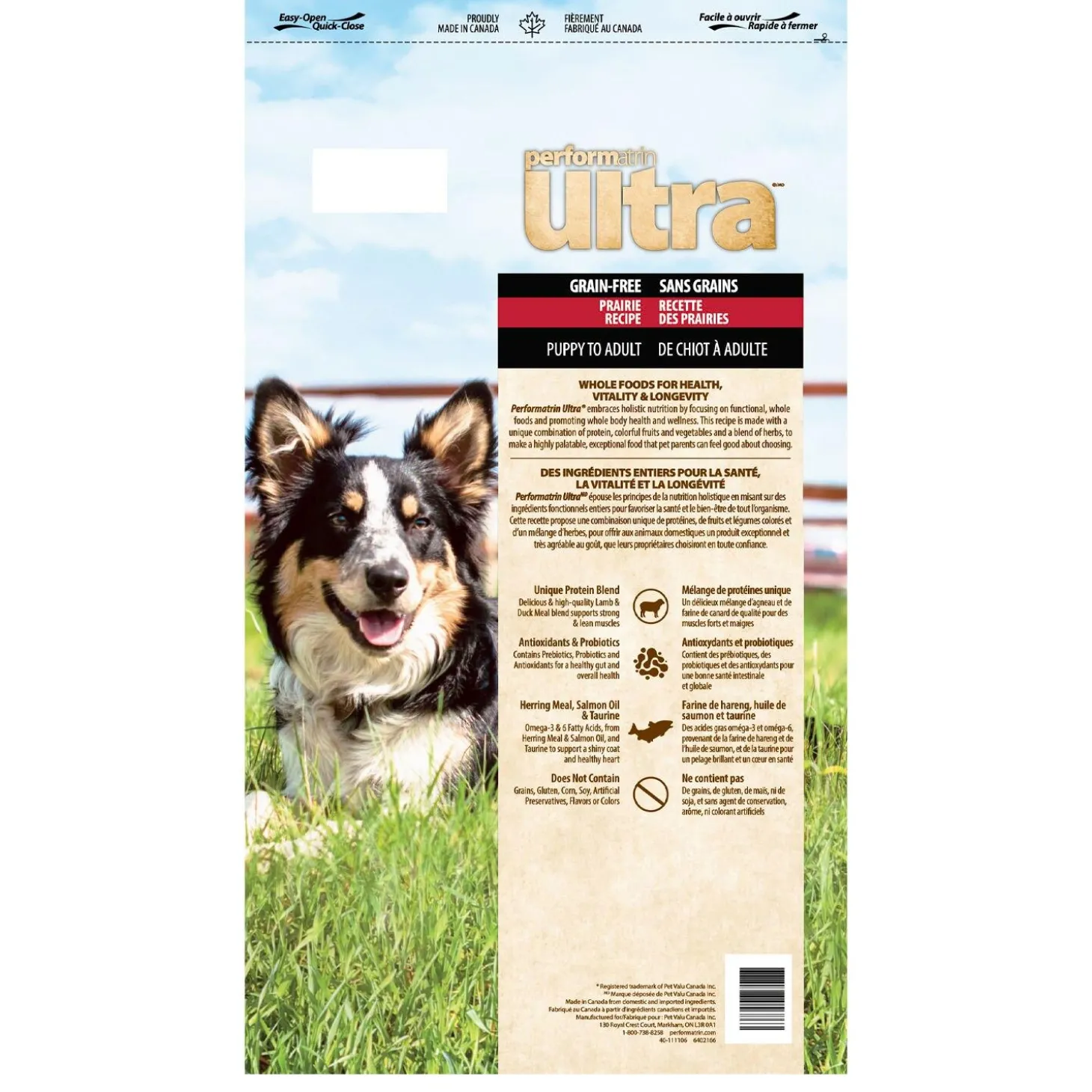 Grain-Free Prairie Recipe Dog Food