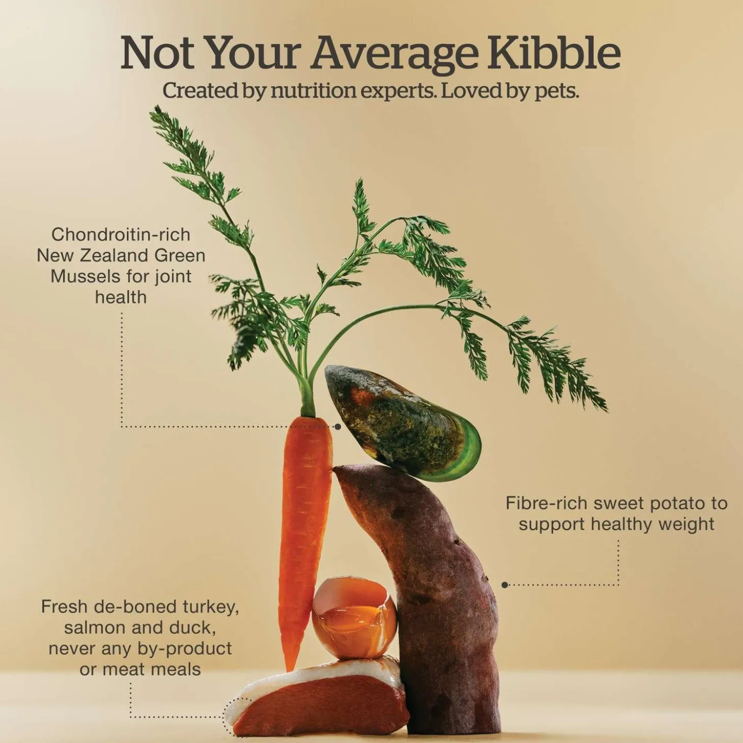 Grain-Free Turkey, Salmon & Duck Recipe Senior Dog Food