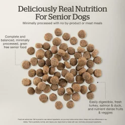 Grain-Free Turkey, Salmon & Duck Recipe Senior Dog Food