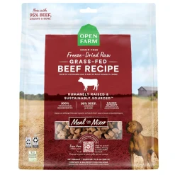 Grass-Fed Beef Recipe Freeze Dried Raw Dog Food
