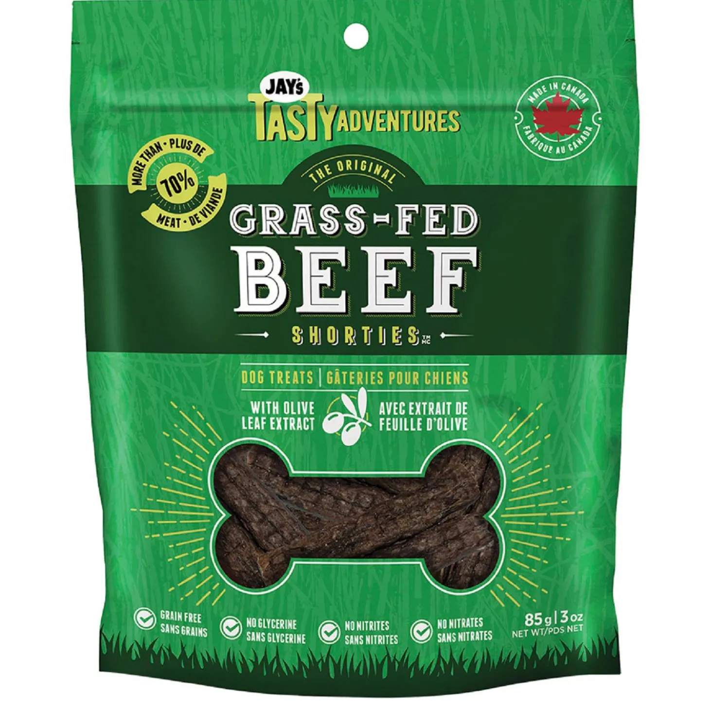 Grass-Fed Beef Shorties Dog Treats