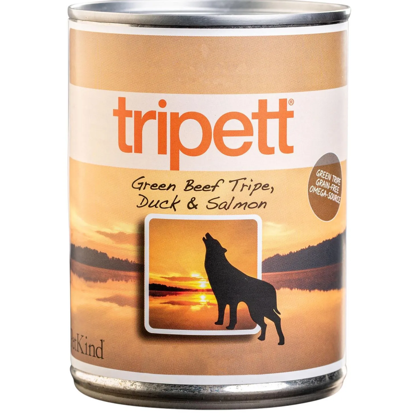 Green Beef Tripe, Duck & Salmon Dog Food