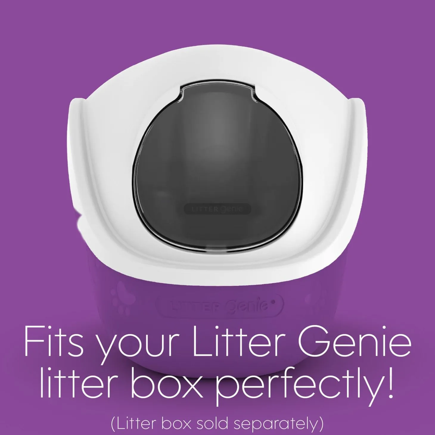 Grey Litter Box Hood