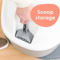 Grey Litter Box Hood