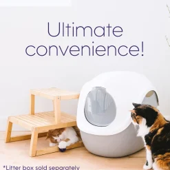 Grey Litter Box Hood