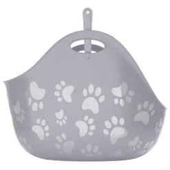 Grey Litter Box with Scoop