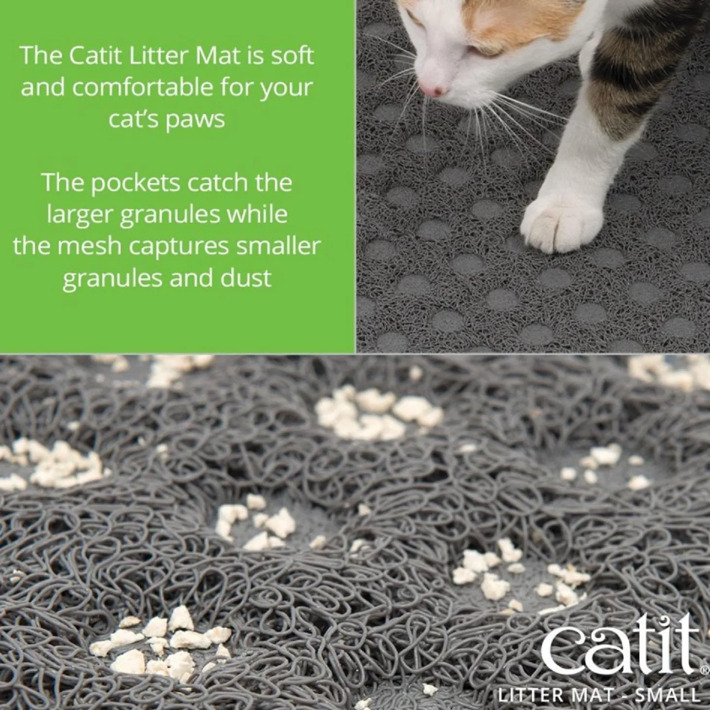 Grey Litter Mat