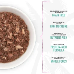 Grill Ahi Tuna & Crab Recipe in Broth Cat Food