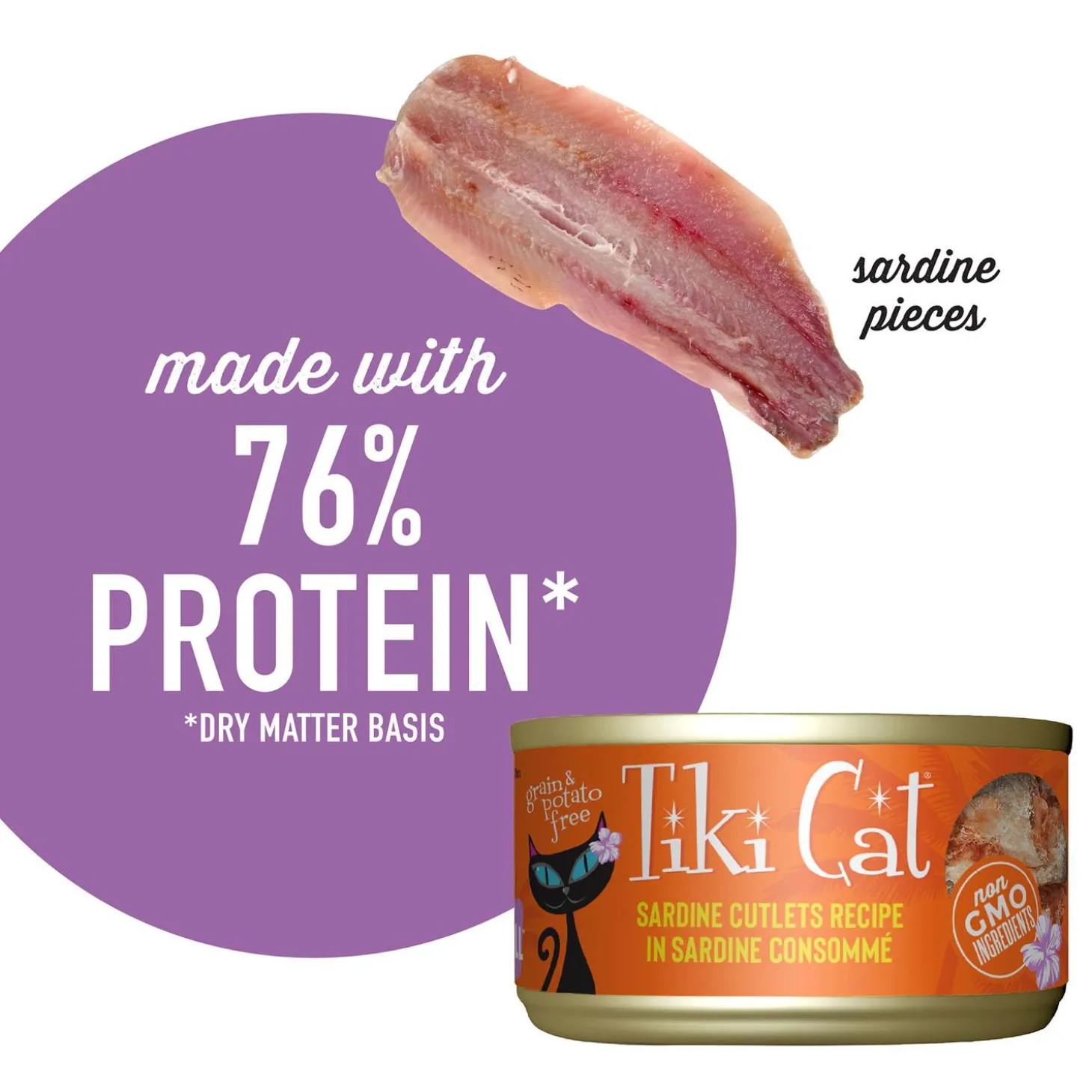 Grill Sardine Cutlets Recipe in Sardine Consomme Cat Food