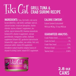 Grill Tuna & Crab Surimi Recipe Cat Food