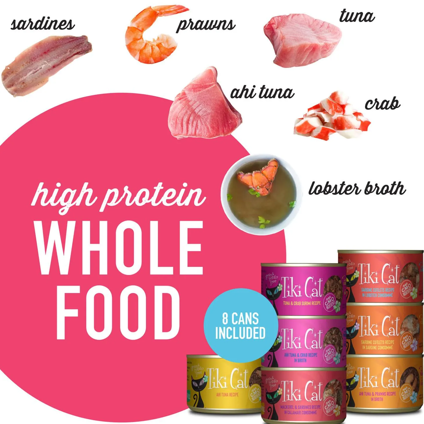 Grill Variety Pack 6oz Cans Cat Food