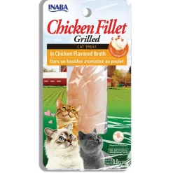 Grilled Chicken Fillet in Chicken Flavoured Broth Cat Treat