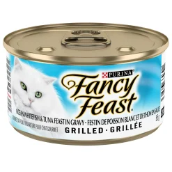 Grilled Ocean Whitefish & Tuna Feast in Gravy Cat Food